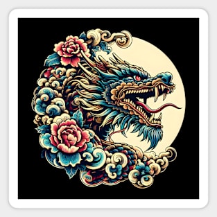 Mystic Dragon Bloom Magnet